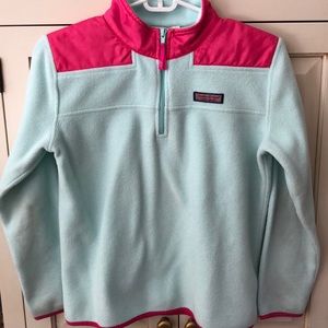 Vineyard vines shep shirt fleece girls